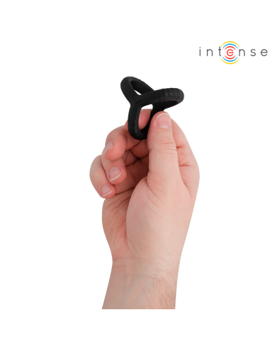 INTENSE - JOHN ADJUSTABLE TRIPLE PENIS RING MODEL 4