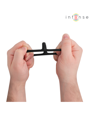 INTENSE - JOHN ADJUSTABLE TRIPLE PENIS RING MODEL 4