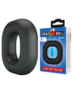 CRAZY BULL - WALDEN SUPER SOFT SILICONE COCK RING BLACK 2