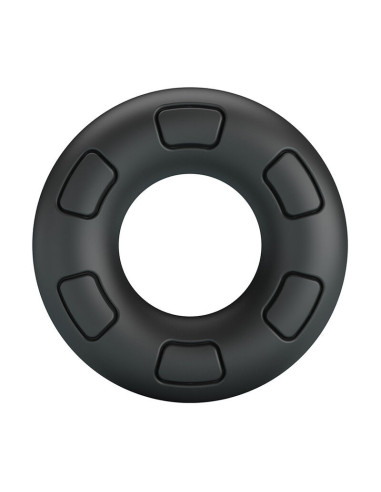 CRAZY BULL - BERTRAM SUPER SOFT SILICONE COCK RING BLACK