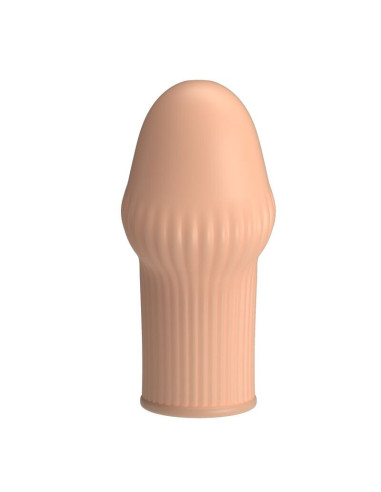 PRETTY LOVE - HUEL PENIS SLEEVE GET YOUR PENIS THICKER FLESH COLOR