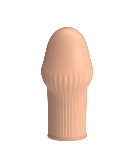 PRETTY LOVE - HUEL PENIS SLEEVE GET YOUR PENIS THICKER FLESH COLOR