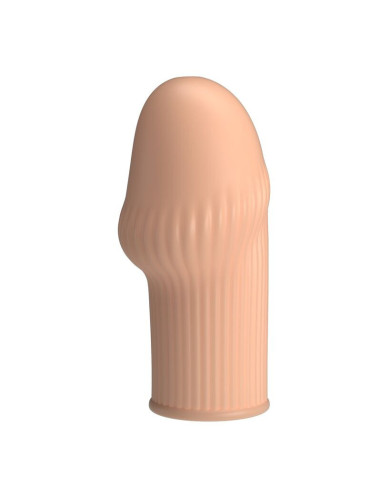 PRETTY LOVE - HUEL PENIS SLEEVE GET YOUR PENIS THICKER FLESH COLOR