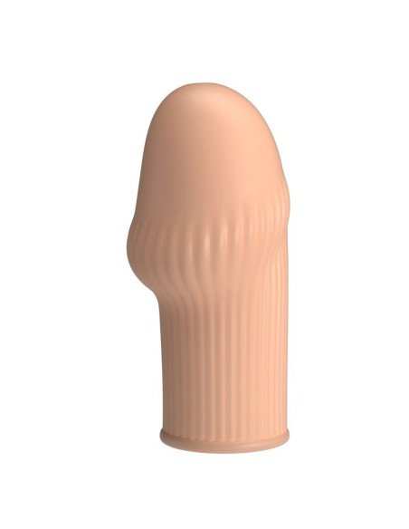 PRETTY LOVE - HUEL PENIS SLEEVE GET YOUR PENIS THICKER FLESH COLOR