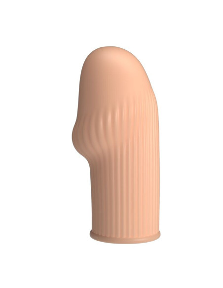 PRETTY LOVE - HUEL PENIS SLEEVE GET YOUR PENIS THICKER FLESH COLOR
