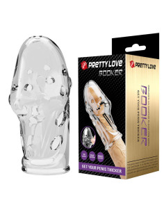 PRETTY LOVE - ROCKER PENIS SLEEVE GET YOUR PENIS THICKER TRANSPARENT