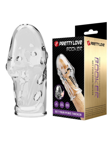 PRETTY LOVE - ROCKER PENIS SLEEVE GET YOUR PENIS THICKER TRANSPARENT