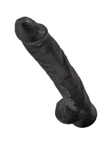 KING COCK - REALISTIC PENIS WITH BALLS 30.5 CM BLACK