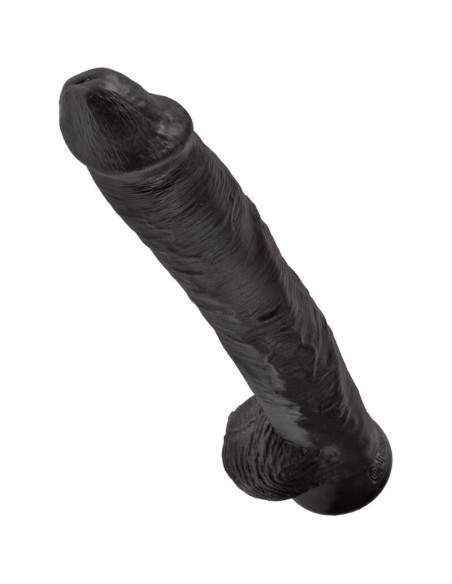KING COCK - REALISTIC PENIS WITH BALLS 30.5 CM BLACK
