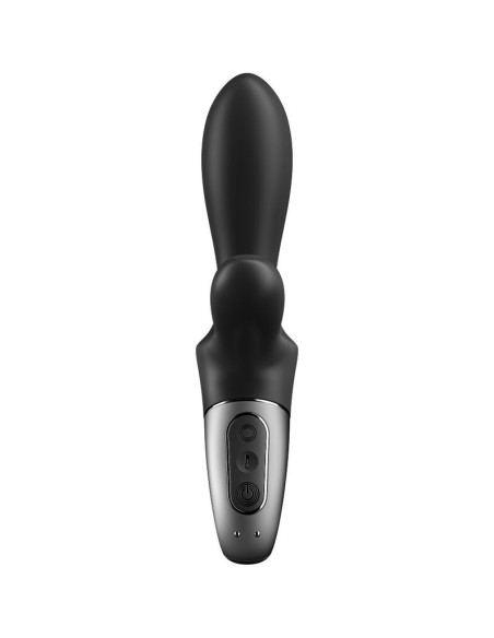 SATISFYER - HEAT CLIMAX ANAL VIBRATOR APP BLACK