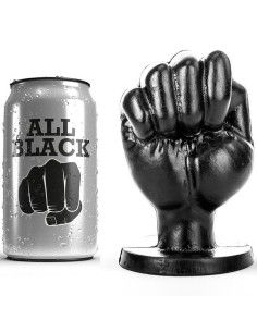 ALL BLACK - KUMOŠTIS 13 CM ANALINIS