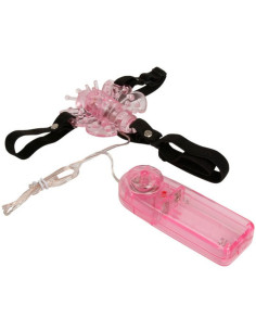BAILE - HARNESS WITH MULTIVESPEED VIBRATING BUTTERFLY 2