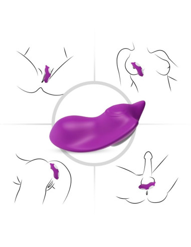 ARMONY - BUTTERFLY WEARABLE PANTIES VIBRATOR REMOTE CONTROL PINK