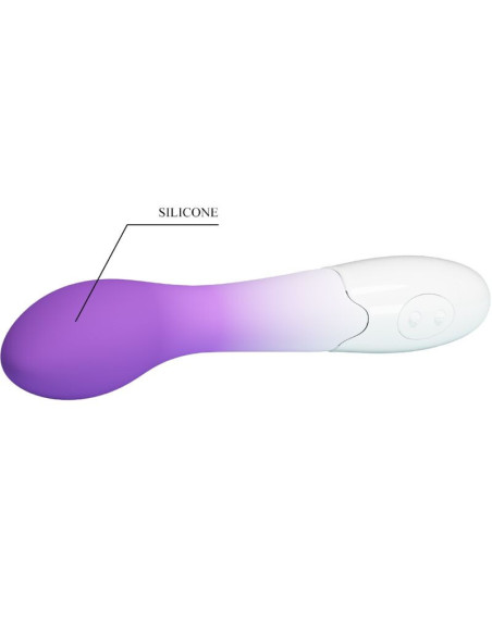 PRETTY LOVE - BISHOP G-SPOT VIBRATORIUS 30 VIBRACIJOS PURPLE