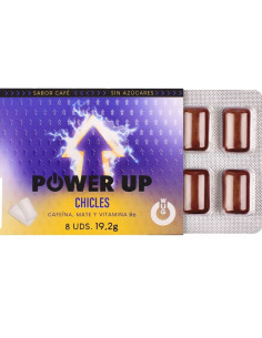WUG POWER UP – FUNCTIONAL CAFFEINE and MATE COFFEE FLAVOUR GUM BLISTER 8 PCS 2