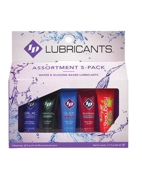 ID JUICY LUBE - ĮVAIRIŲ SKONIŲ LUBRIKANTO TŪBELIAI, 12 ML