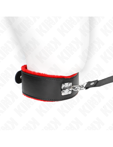 KINK - KARO PĖDULYS SU DIRŽU 116 CM SU RAUDONU ODINIU DIRŽELIU, REGULIUOJAMAS 40-48 CM X 6 CM
