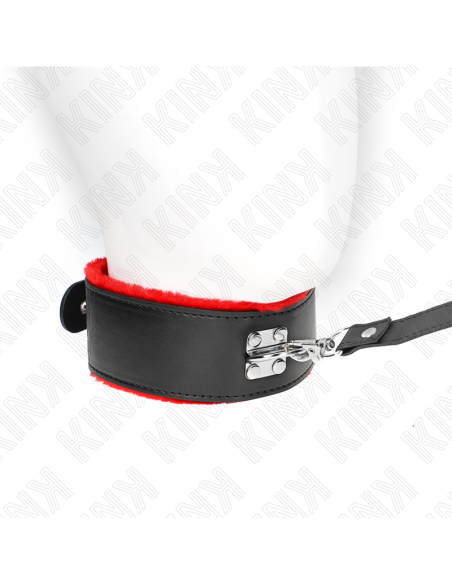 KINK - KARO PĖDULYS SU DIRŽU 116 CM SU RAUDONU ODINIU DIRŽELIU, REGULIUOJAMAS 40-48 CM X 6 CM