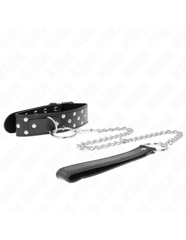 KINK - ŽIEDO PAKEPURĖ SU KNIEDĖMIS IR DIRŽU 65 CM JUODAS REGULIUOJAMAS 36-50 CM X 3,8 CM
