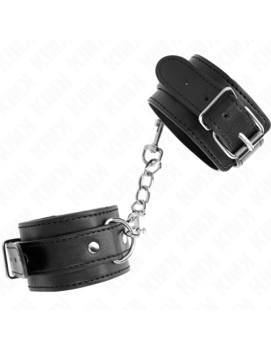 KINK - PLONI RIŠO ĮRAŠAI JUODOS, REGULIUOJAMI 21-33 CM
