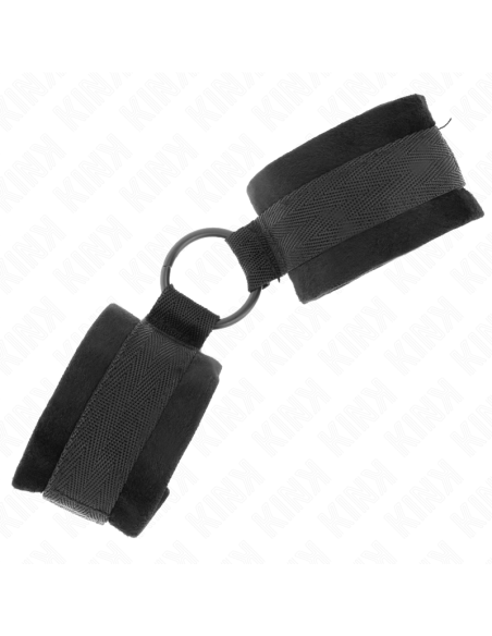 KINK - PRADEDANTIESIEMS KAILINIAI ANTRANKIAI 25 CM SU O ŽIEDU 4 CM JUODOS REGULIUOJAMOS 15-25 CM