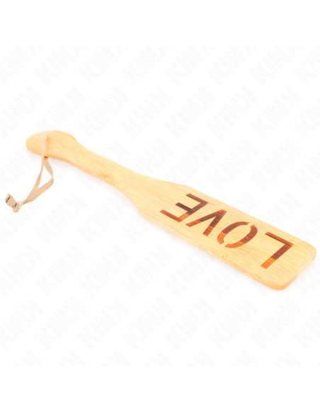 KINK - BAMBOO PALETTE WORD LOVE 32 X 5.5 CM