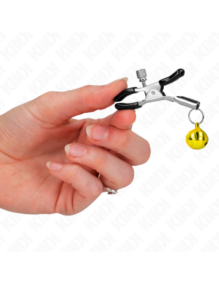 KINK - AUKSINIS VIENO VARPELO SPENCELIŲ LAIKIKLIS 6 CM