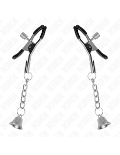KINK - SIDABRINIS VARPELIS SU SPENELIŲ SPAUSTUKAIS 6 CM 2