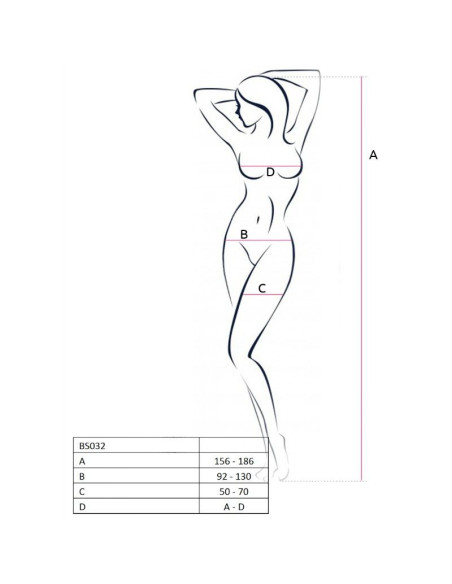 AISTRA - MOTERIMS BS032 KNIGHTSTOCKING BLACK, JUODA, VIENAS DYDIS