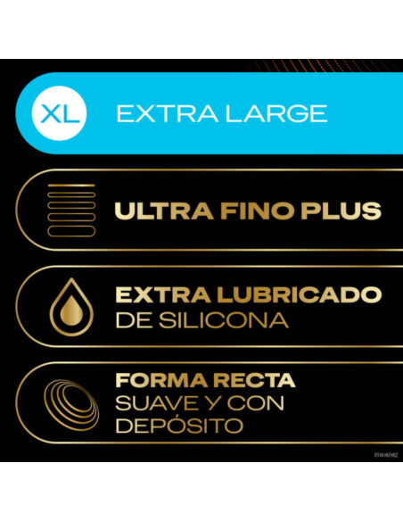 DUREX - TOTAL CONNECTION XL ULTRA FINE PLUS be latekso, 10 vienetų