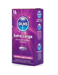 SKINS - EXTRA LARGE PREMIUM CONDOMS PACK 16 2