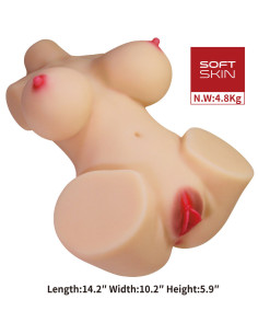 CRAZY BULL - EMMA REALISTIC FEMALE TORSO VAGINA AND ANAL 4.8 KG