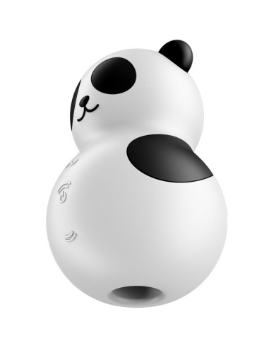 SATISFYER - POCKET PANDA STIMULATOR and VIBRATOR BLACK AND WHITE