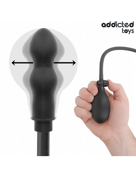 ADDICTED TOYS - INFLATABLE DOUBLE BUTT PLUG MODEL 3