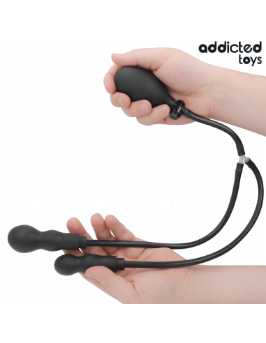 ADDICTED TOYS - INFLATABLE DOUBLE BUTT PLUG MODEL 3
