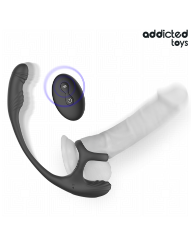 ADDICTED TOYS - ANALINIS KOLIKAS SU VIBRACIJA, 360º SVYRAVIMU IR SĖKLIDĖS STIMULIATORIUMI