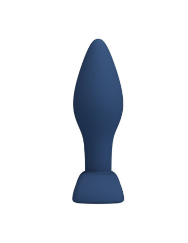 MR PLAY - TAPERED SILICONE ANAL PLUG BLUE S