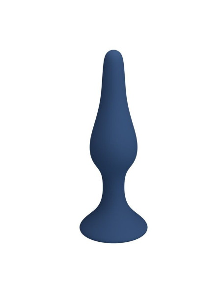 MR PLAY - TAPERED SILICONE ANAL PLUG BLUE XL