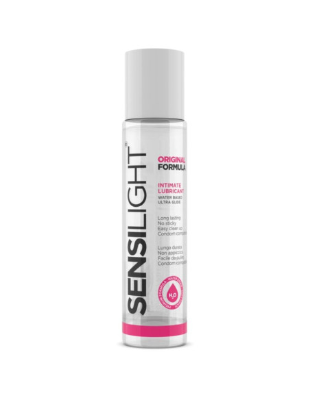 INTIMATELINE - SENSILIGHT ORIGINALUS VANDENS PAGRINDU PAGAMINTAS LUBRIKANTAS 60 ML