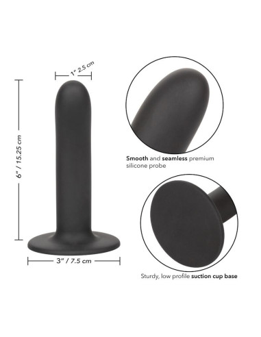 CALEXOTICS - BOUNDLESS DILDO 15,25 CM DIRŽAI SUDERINAMI SU LYGIAI