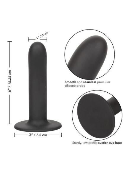 CALEXOTICS - BOUNDLESS DILDO 15.25 CM HARNESS COMPATIBLE SMOOTH