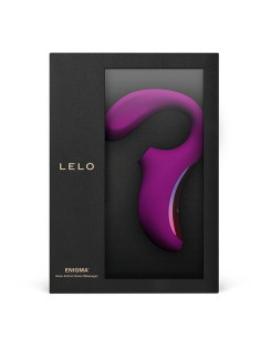 LELO - ENIGMA DOUBLE SUCTION STIMULATION PURPLE MASSAGER 2