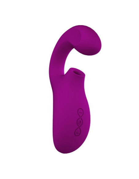 LELO - ENIGMA DOUBLE SUCTION STIMULATION PURPLE MASSAGER