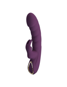 PRETTY LOVE - HARPER RECHARGEABLE RABBIT VIBRATOR 10 FUNCTIONS PURPLE 2