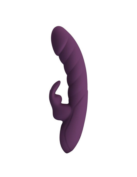 PRETTY LOVE - HARPER RECHARGEABLE RABBIT VIBRATOR 10 FUNCTIONS PURPLE