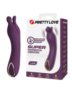 PRETTY LOVE - LUNAO RECHARGEABLE VIBRATOR 10 FUNCTIONS PURPLE