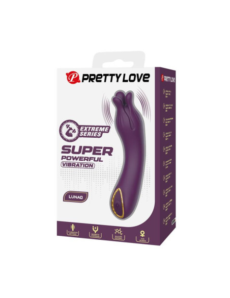 PRETTY LOVE - LUNAO RECHARGEABLE VIBRATOR 10 FUNCTIONS PURPLE
