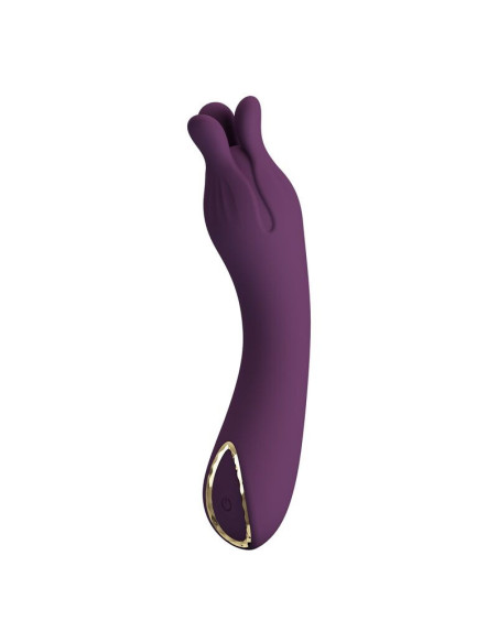 PRETTY LOVE - LUNAO RECHARGEABLE VIBRATOR 10 FUNCTIONS PURPLE