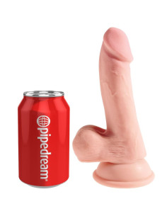 KING COCK - TRIGUBO TANKIO DILDO 14 CM