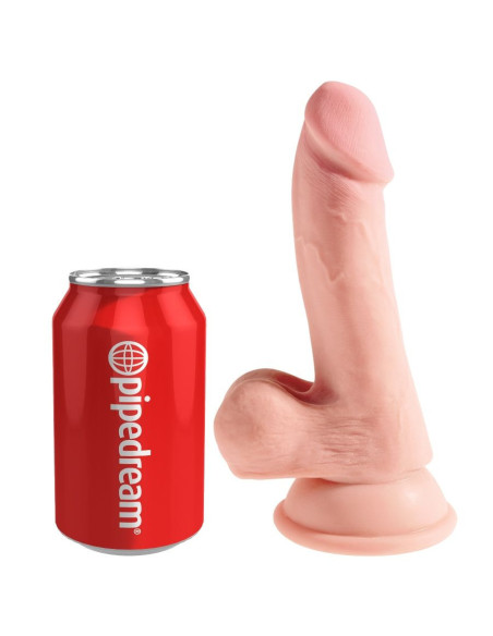 KING COCK - TRIGUBO TANKIO DILDO 14 CM
